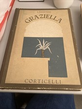 Libro 1947 GRAZIELLA LAMARTINE CORRICELLI MILANO ILLUSTRATO DA VAGAGGINI