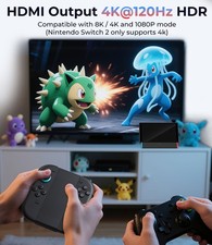 For Nintendo Switch 2 TV Dock 4K @120Hz HDMI Docking Station With LAN Port — image 5