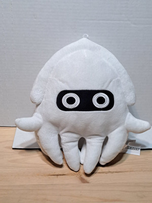 Mario Kart Blooper Plush White Nintendo Stuffed Animal 9.5'' 2024 Good Stuff
