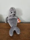 Ty Beanie Baby Slippery the Seal 1998 Vintage Plush Retired - Mint Tags