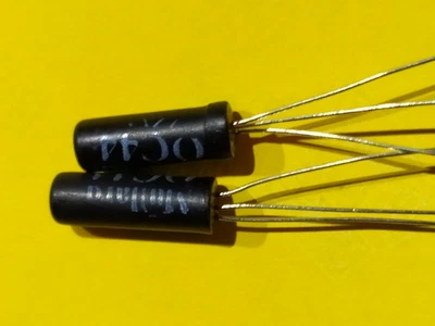 OC44  Mullard FUZZ Transistor Germanium VINTAGE Nos HFE 80/120      Lot 2 Pieces - Bild 1 von 4