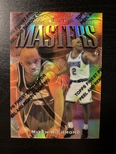 Topps Finest 1997-98 Mitch Richmond Sacramento Kings Refractor #91 Peel Coating