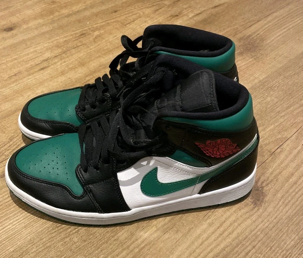 Nike Air Jordan 1 Mid punta verde pino UK8
