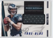 2012 Panini Rookies & Stars Rookie Materials True Blue /399 Nick Foles #241 0i1b