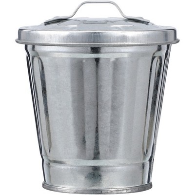  5 Pcs Süßer Schreibtisch-mülleimer Mülltonne Metall Klein Kleiner Kann