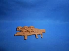 1990 GI JOE ARAH SALVO 5 MINE + LAUNCHER PART ACCESSORY
