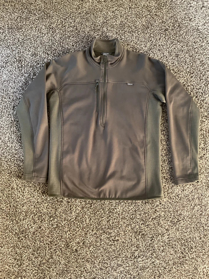 Orvis Pro 1/4 Zip Base Layer-Under Wader Insulated Pullover-Fly Fishing - Image 3 of 3