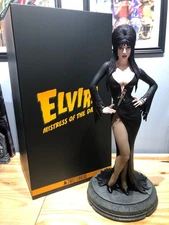 Tweeterhead Elvira Mistress of the Dark Quarter Scale Maquette Sideshow Excl
