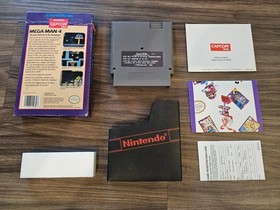 Mega Man 4 (Nintendo NES, 1992 Capcom) Authentic Complete CIB Manual TESTED