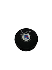 Henrik Lundqvist Signed Autographed NHL Rangers Puck Fanatics Authentic