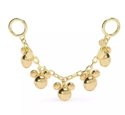Disney Stoney Clover Lane Mickey Mouse Icon Bag Charm Chain  Keychain NWT SEALED