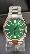 Citizen Men's Watch NJ0150-56X Tsuyosa Automatic Green Dial 40mm - Box & Links