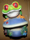 Rainforest Cafe Tree Frog Cha-Cha Money Bank [Plug Not Included] 2 Lb Ship Cost — photo 1