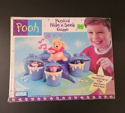 Disney Winnie The Pooh Musical Hide N' Seek Game Parker Brothers COMPLETE!