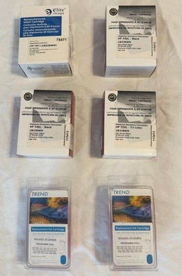Lot of Replacement  Ink Cartridges Compatible With HP Deskjet Printers