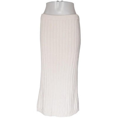 Basic Apparel, Maxirock, Größe: L, Beige, Bio-Baumwolle, Einfarbig #GUD