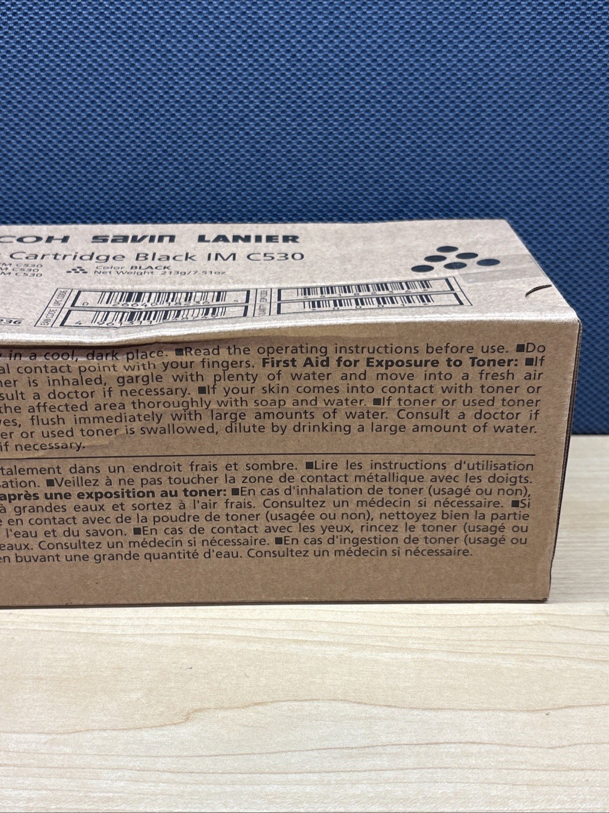 GENUINE RICOH SAVIN LANIER IM C530 Toner Black  418236