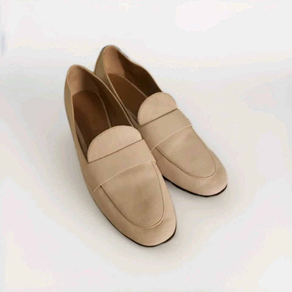 Mocassim de Couro Diane Von Furstenberg Branco, Tamanho 8 M - Imagem 2 de 4