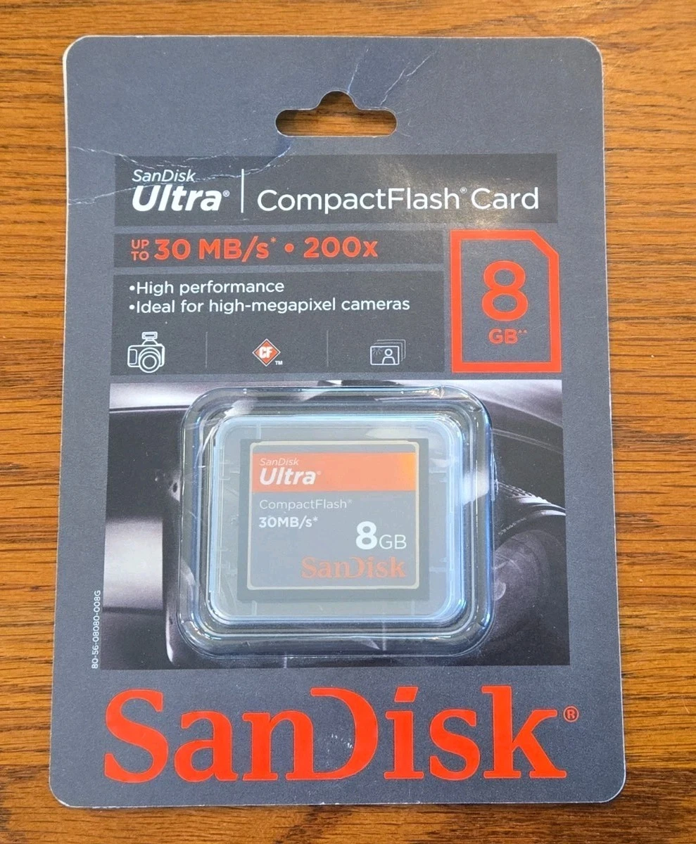 SanDisk CompactFlash 8 GB Camera Memory Cards for sale | eBay