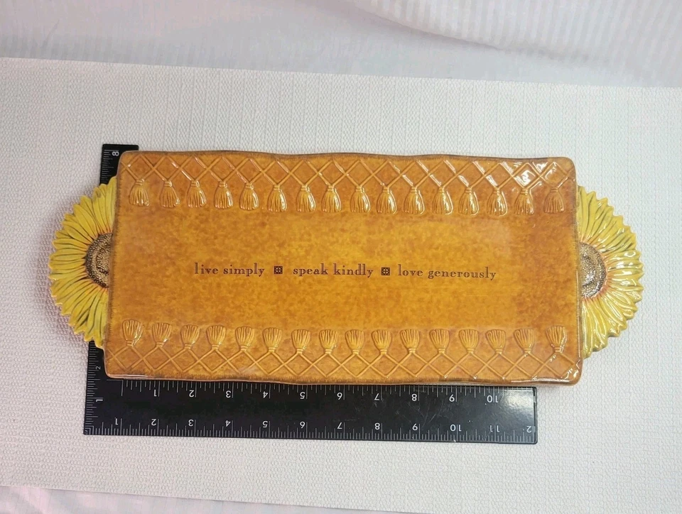 Grasslands Road 向日葵拼盘 "Live Simply Speak Kindly Love Generously"  — 第 2/4 张图片