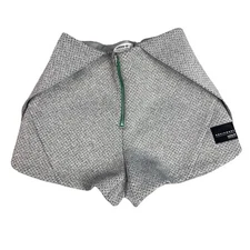 Adias Equipment ADV/91-17 Shorts Minimalist Oragami Like Womens 6 Gray Sports