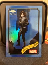 2025 Topps Chrome Marvel Jessica Jones #69 Blue Refractor - /299