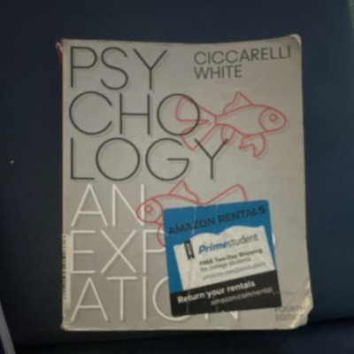 Psychology: An Exploration Ciccarelli & White 4th Ed Pearson Paperback 2018