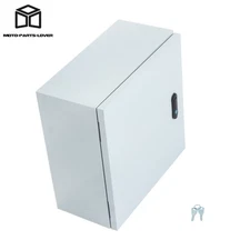 16x16x8" Steel Project Enclosure Box Outdoor NEMA 4X Locking Waterproof Plate