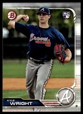2019 Bowman Kyle Wright Rookie Atlanta Braves #52