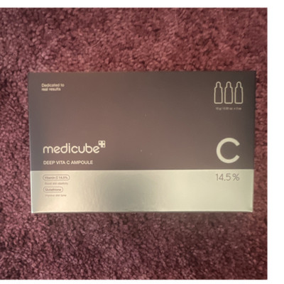 medicube Deep Vita C Ampoule 14.5% Vitamin C Glutathione 10g x 3ea Face