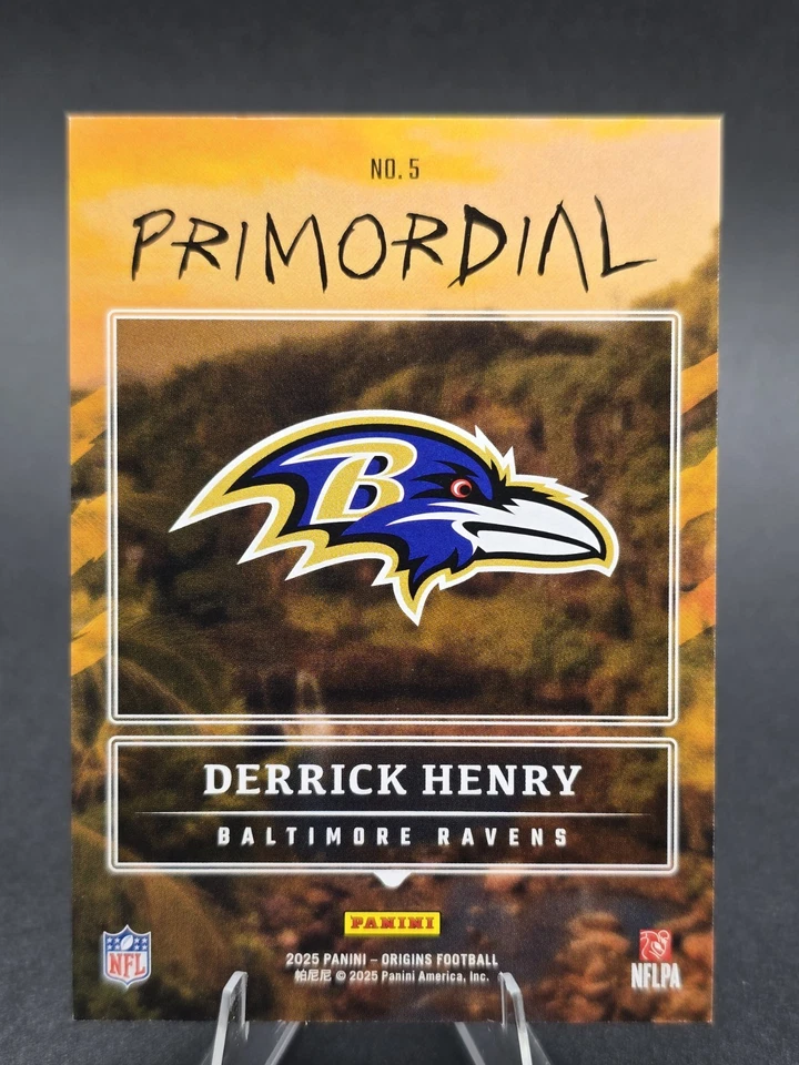 2025 Panini Origins 💥💥 Derrick Henry 💥💥 Estuche HIT SSP PRIMORDIAL Foto 2 de 4