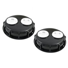 Biaungdo 2 Pcs IBC Tote Lid Cover, 6.5" Heavy Duty IBC Tank Water Liquid Stor...