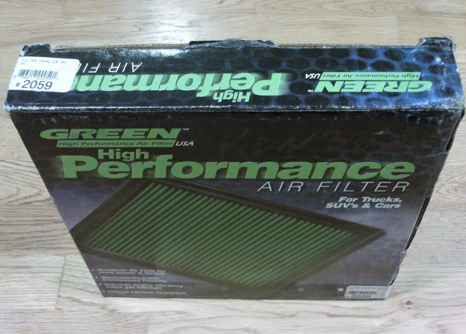   Green Filter USA 2059 High Flow Air Filter For Chevy Cavilier, Pontiac Sunfire - Изображение 3 из 4