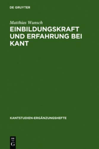 Thumbnail - Einbildungskraft Und Erfahrung Bei Kant Dissertationsschrift 5783