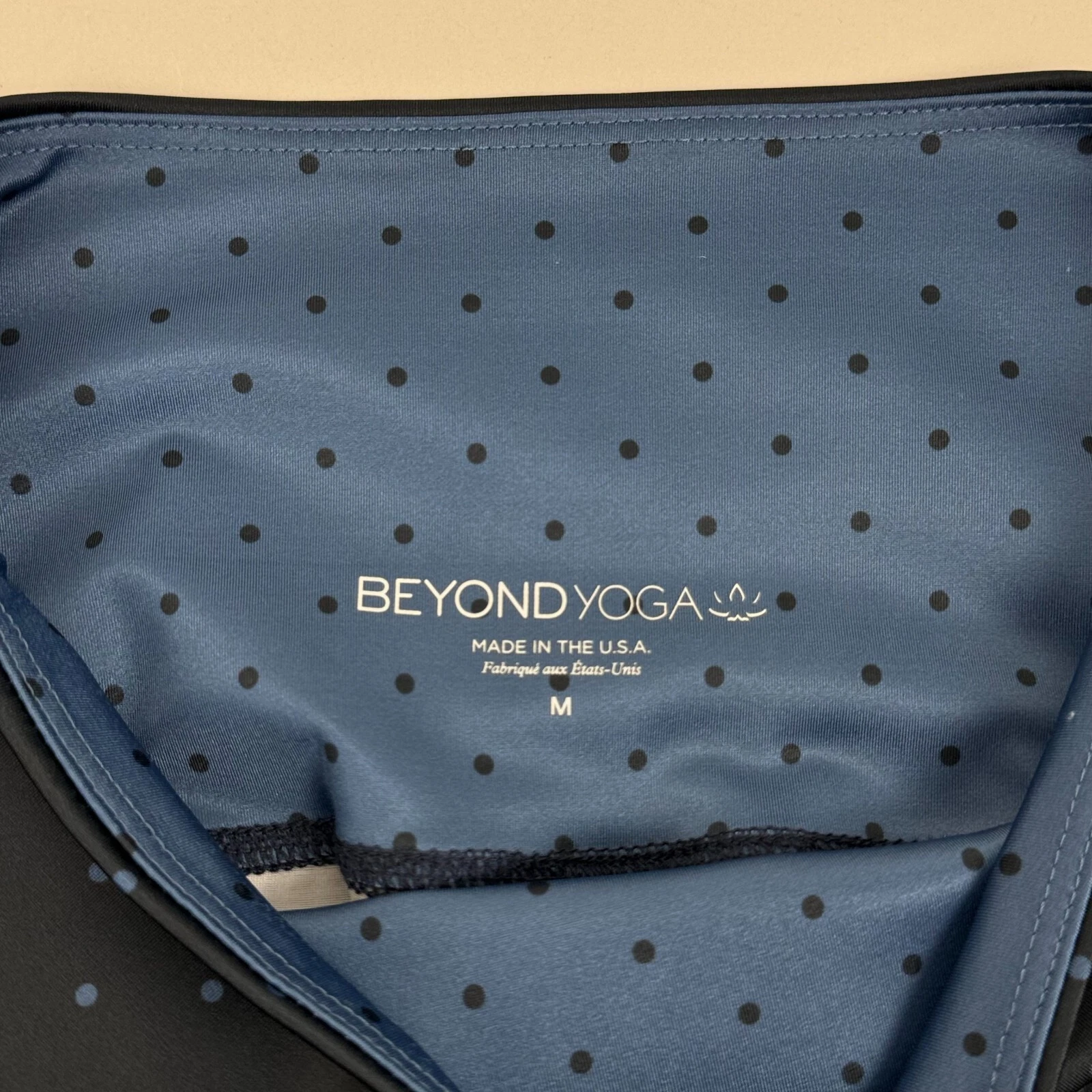 beyond-yoga lux high waisted angled midi leggings