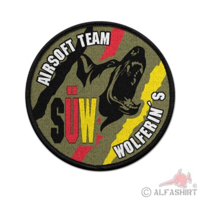 Patch Airsoft Team Wolferin´s #K00703
