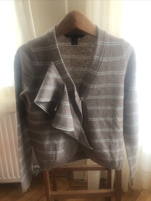 Marc Jacobs gestreifte Woll Strickjacke Gr. M