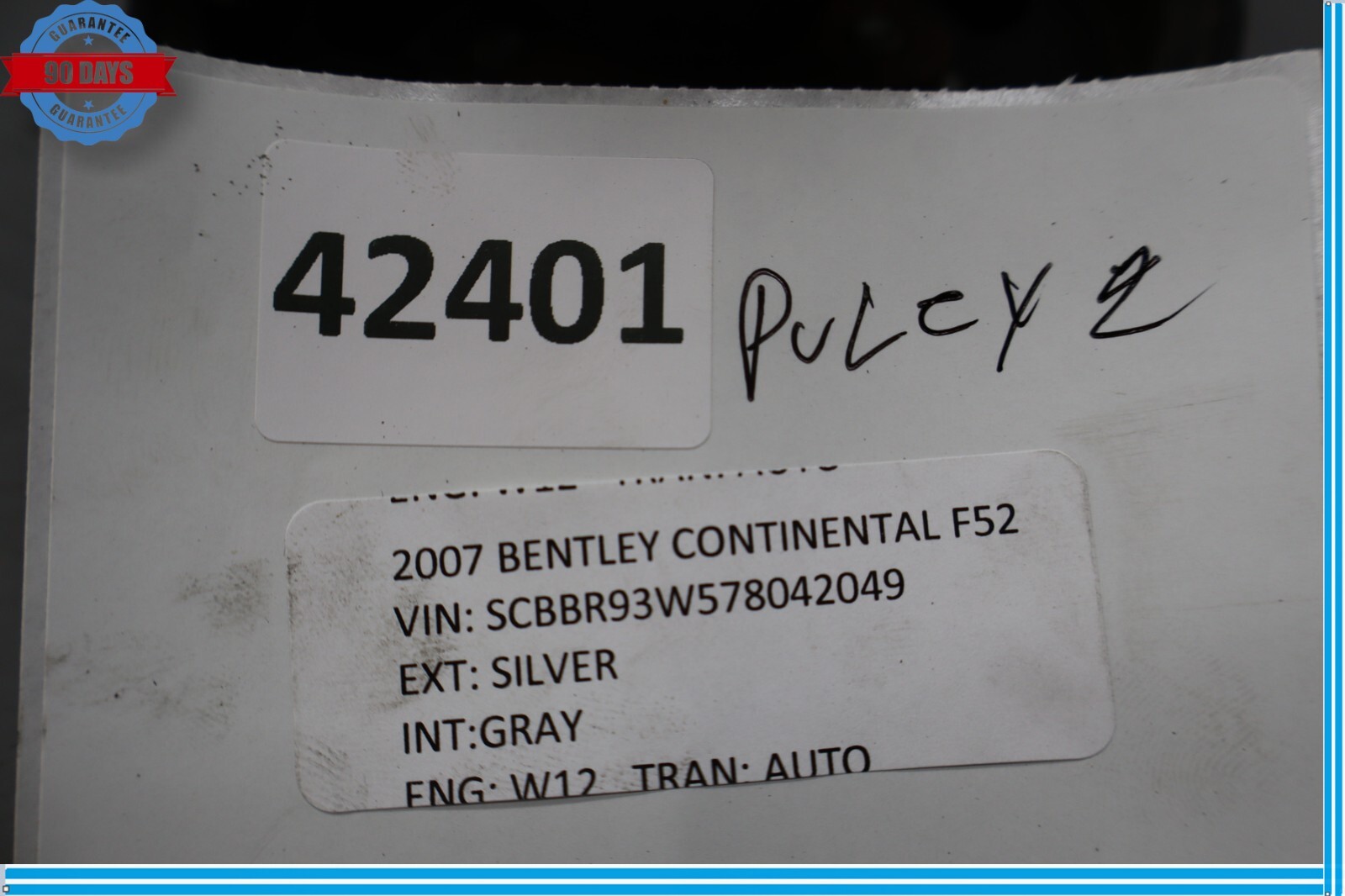 03-18 Bentley Continental GTC GT Flying Spur 6.0L Power Steering Pump Oem