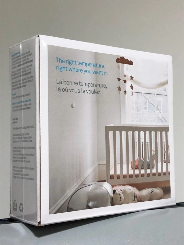 Sensor de Temperatura Nest Modelo T5000SF Color Blanco Juego de DOS Foto 3 de 4