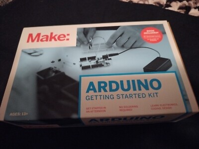 Make: Arduino Getting Started Kit, Book Included, New/Never Used