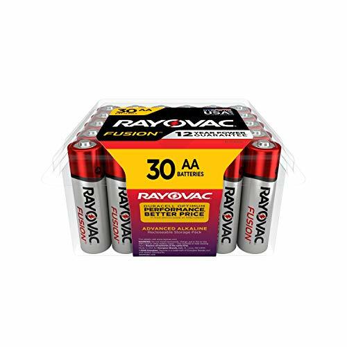 Rayovac Fusion AA Batteries Premium Alkaline Double A Batteries 30