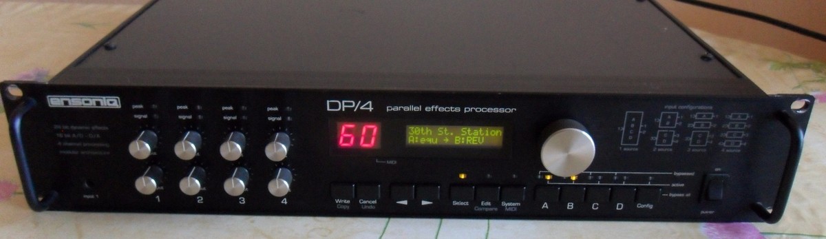 ensoniq DP/4 マルチエフェクター　プロセッサー現状品 ensoniq DP/4 マルチエフェクター プロセッサー現状品 - メルカリ