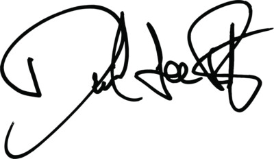 David Lee Roth Autograph VINYL DECAL Guitar, 70' 80's 90's, bumper sticker