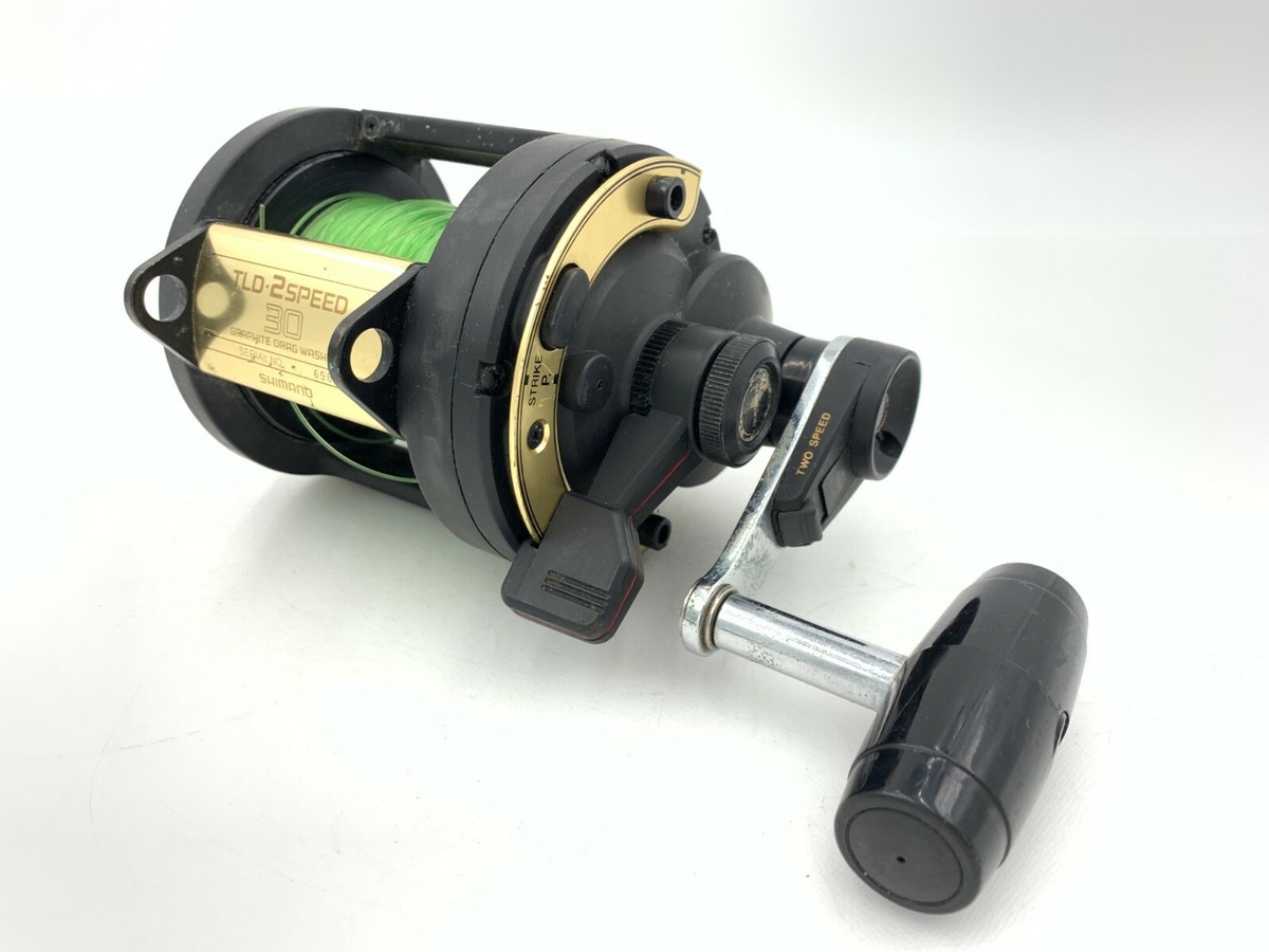 Shimano TLD 2SPEED 30 Reel Lever Drag Big Game Trolling Deep sea