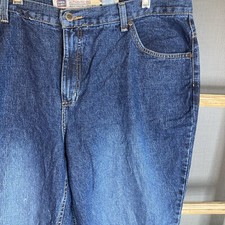 NWT Faded Glory Women's Blue Denim Jeans Bootcut Midrise Size 18 Tall