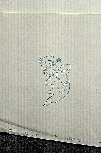 "Daffy Duck and Tweety" two combined animation cels from Warner Bros. unknown - Picture 5 of 6