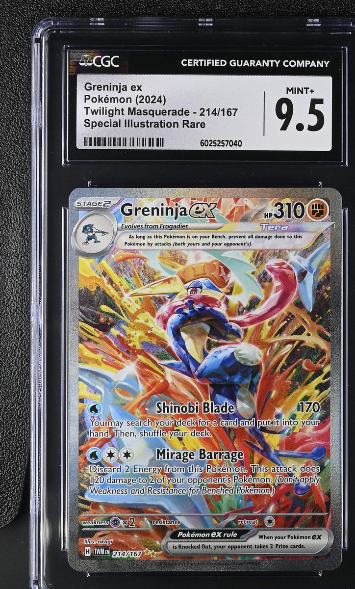 Pokemon Greninja ex (214/167) [Scarlet & Violet: Twilight