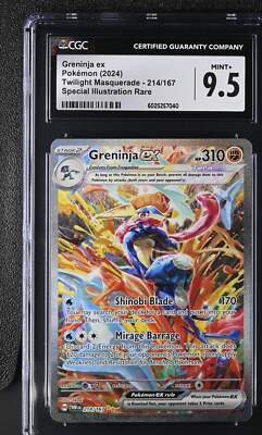 Pokemon Greninja ex (214/167) [Scarlet & Violet: Twilight