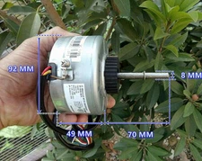 Three-phase AC wind turbine generator 40WHigh voltage DC brushless motor