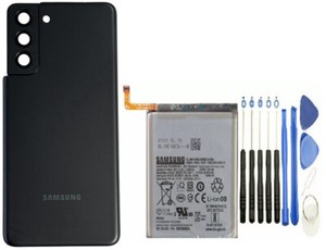 Original Samsung Galaxy S21 5G Akkudeckel + EB-BG991ABY Akku + Werkzeugset